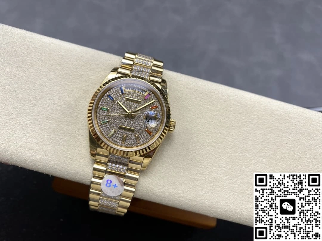 8+ Factory Rolex Day-Date m128238-0052 1:1 Best Edition Replica Watch
