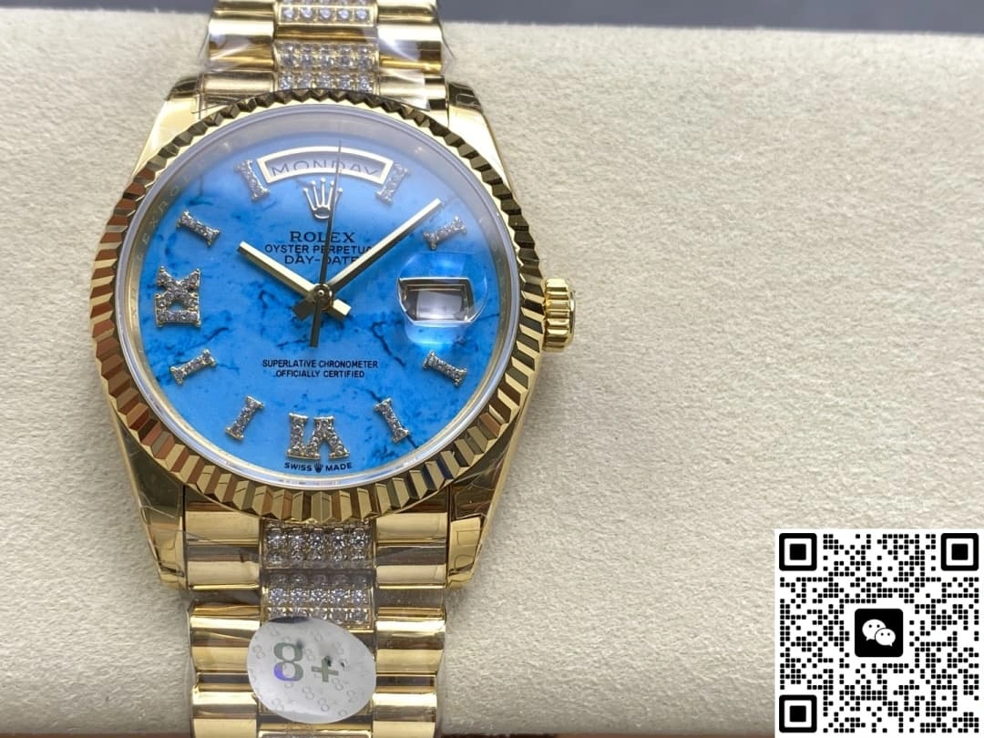 8+ Factory Rolex Day-Date m128238-0072 1:1 Best Edition Replica Watch
