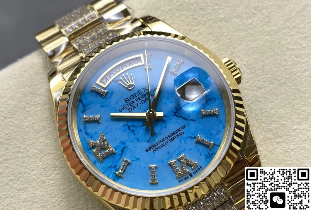 8+ Factory Rolex Day-Date m128238-0072 1:1 Best Edition Replica Watch