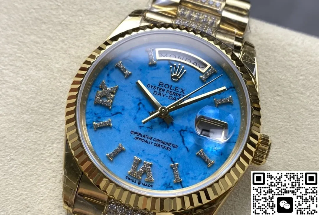 8+ Factory Rolex Day-Date m128238-0072 1:1 Best Edition Replica Watch