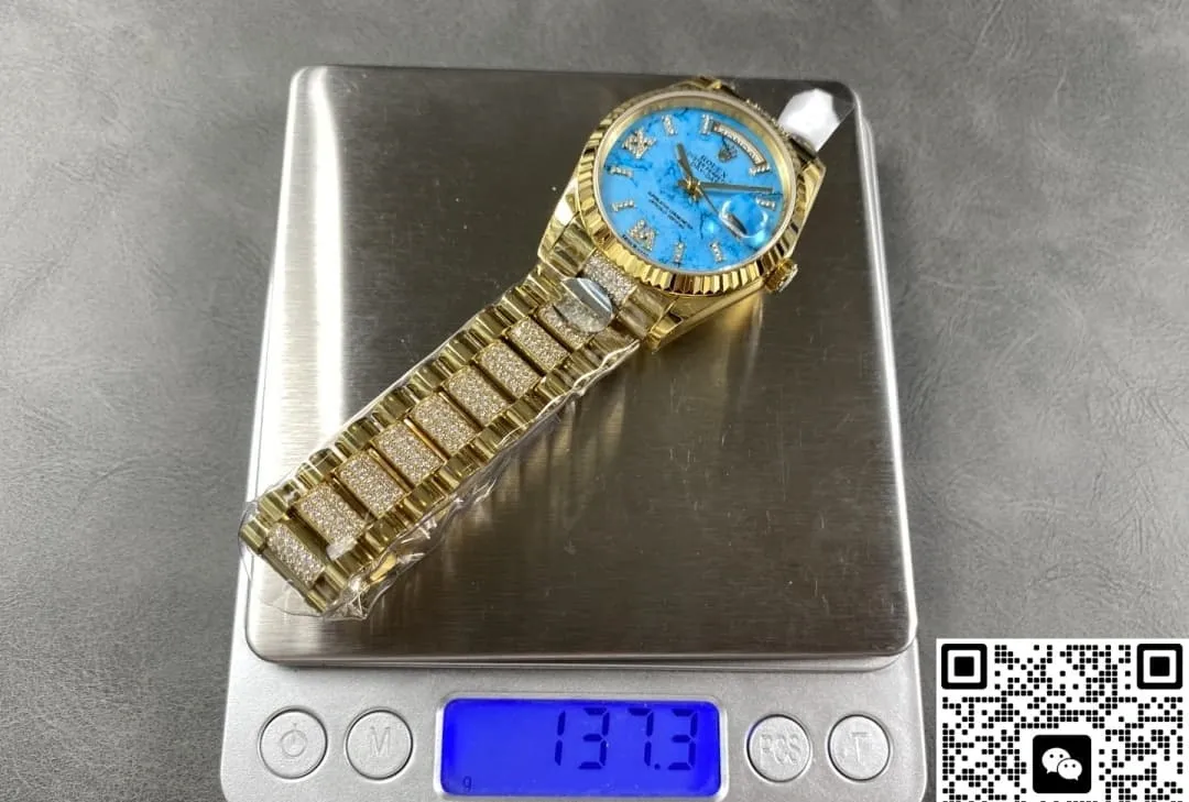 8+ Factory Rolex Day-Date m128238-0072 1:1 Best Edition Replica Watch