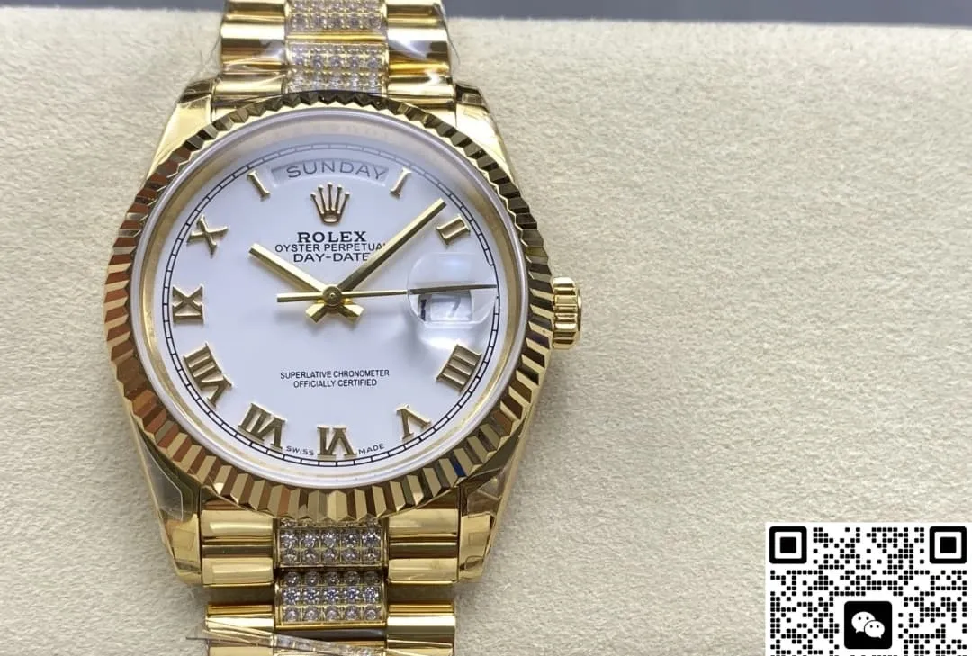 8+ Factory Rolex Day-Date m128238-0077 1:1 Best Edition Replica Watch