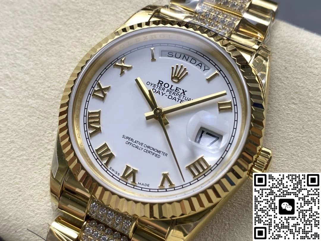 8+ Factory Rolex Day-Date m128238-0077 1:1 Best Edition Replica Watch
