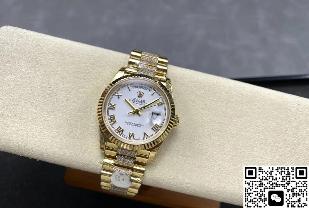 8+ Factory Rolex Day-Date m128238-0077 1:1 Best Edition Replica Watch