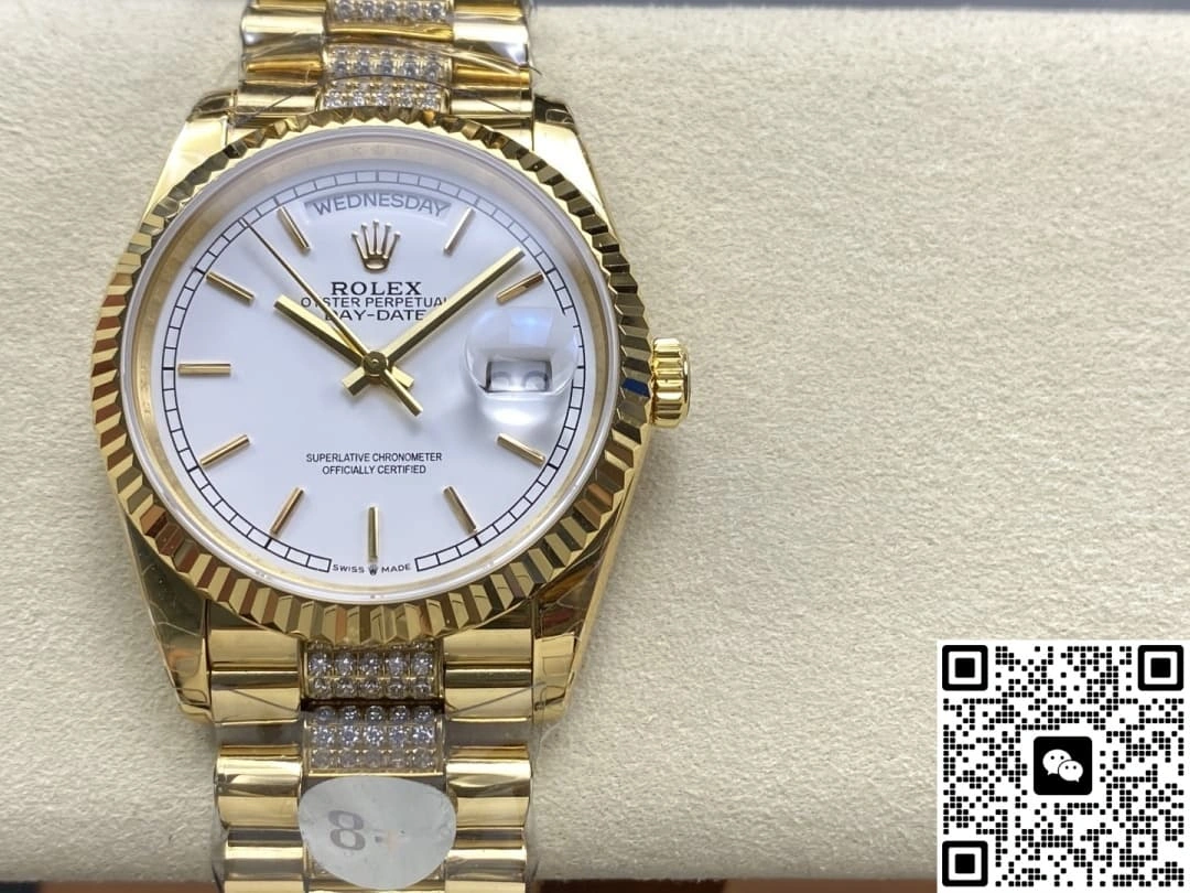 8+ Factory Rolex Day-Date m128238-0082 1:1 Best Edition Replica Watch