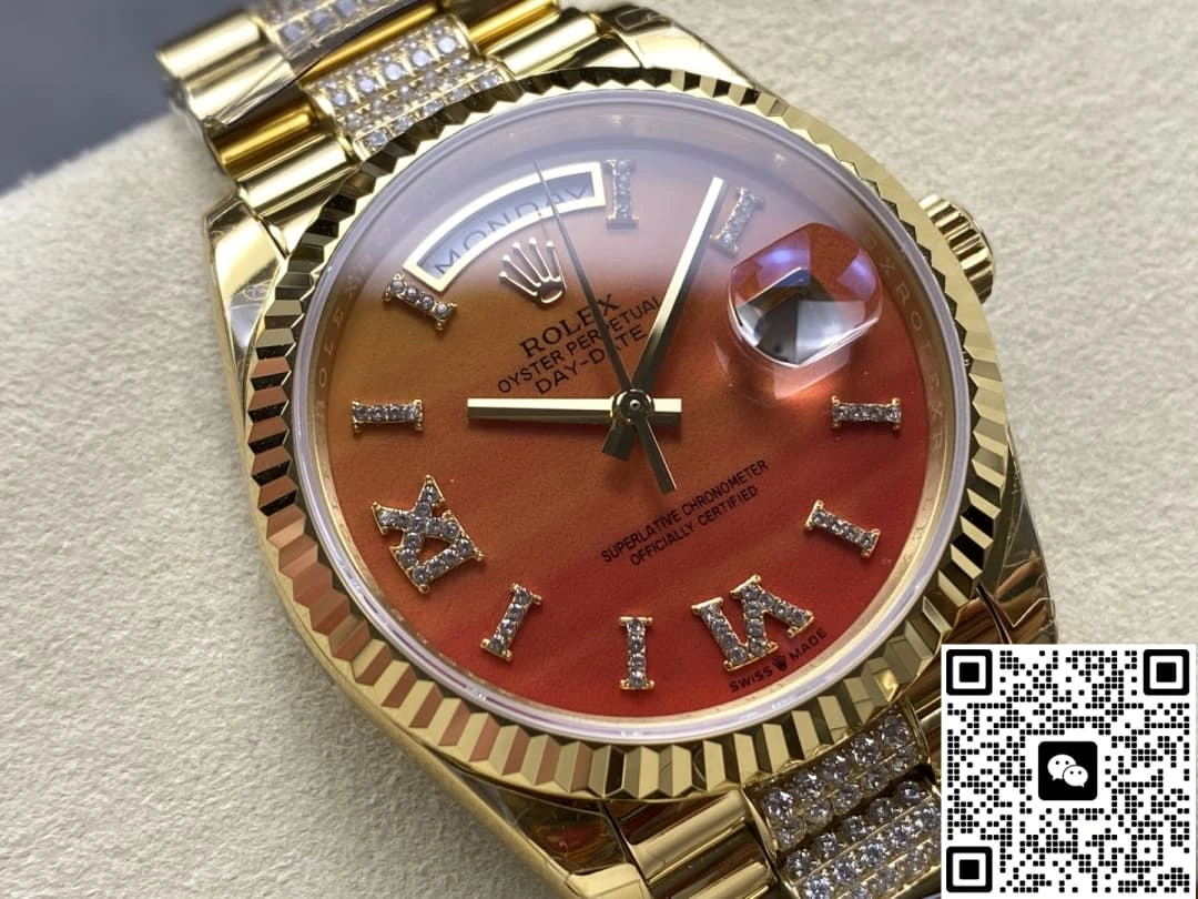 8+ Factory Rolex Day-Date m128238-0089 1:1 Best Edition Replica Watch