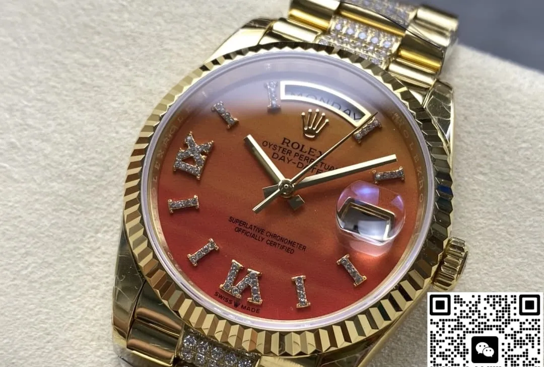 8+ Factory Rolex Day-Date m128238-0089 1:1 Best Edition Replica Watch