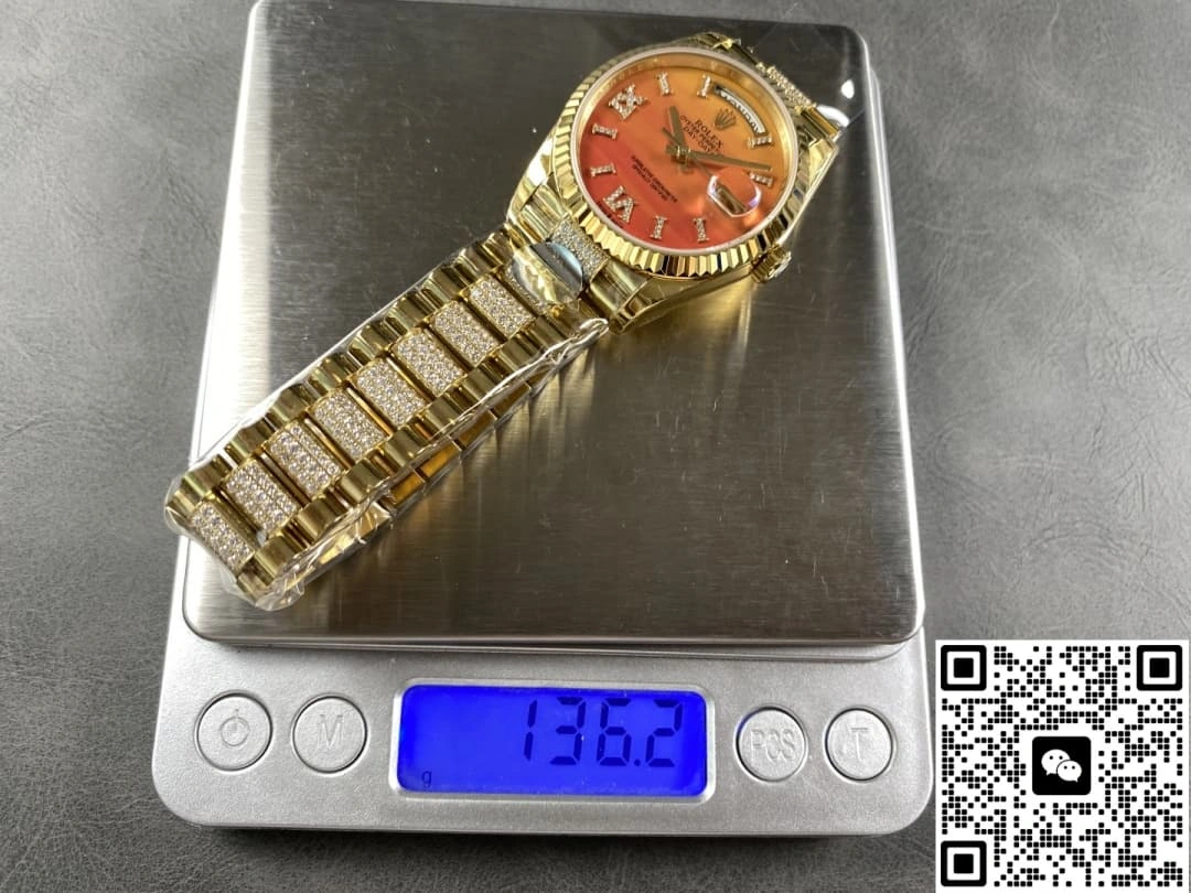 8+ Factory Rolex Day-Date m128238-0089 1:1 Best Edition Replica Watch