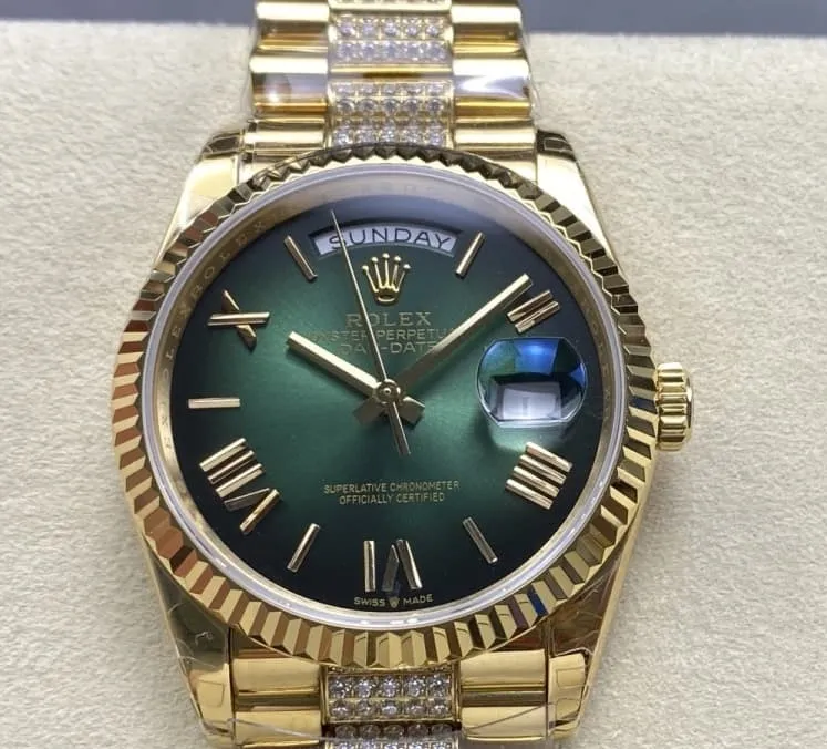 8+ Factory Rolex Day-Date m128238-0119 1:1 Best Edition Replica Watch