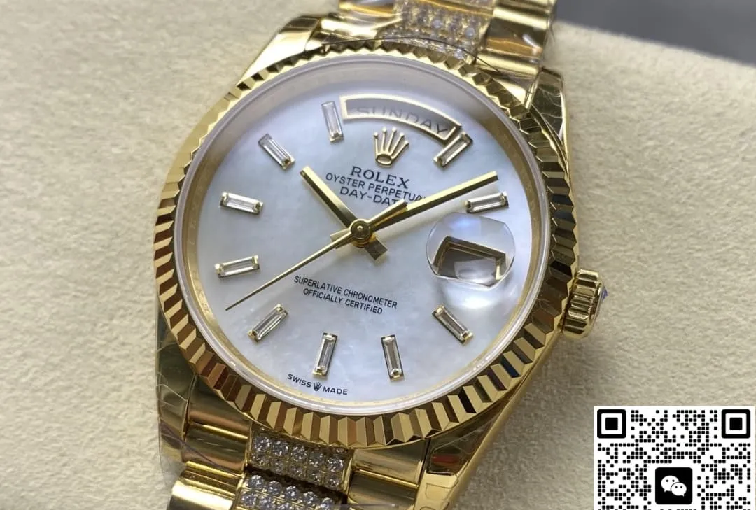 8+ Factory Rolex Day-Date m128238-0124 1:1 Best Edition Replica Watch