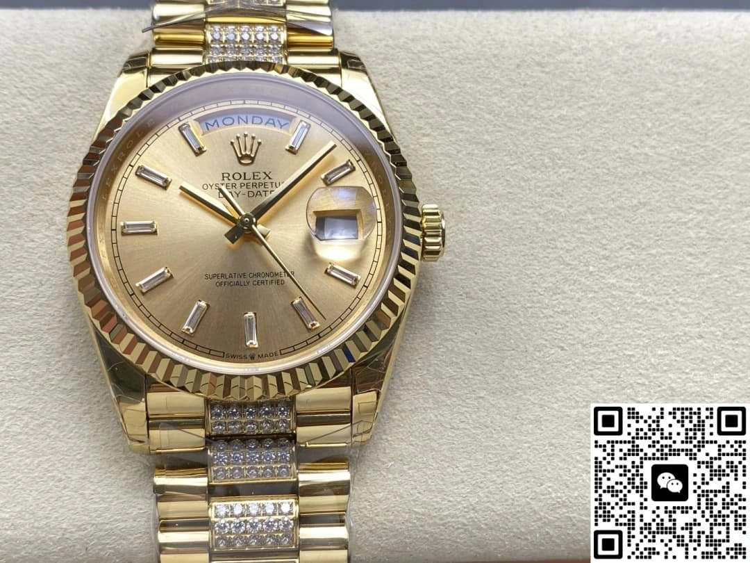 8+ Factory Rolex Day-Date m128238-0133 1:1 Best Edition Replica Watch