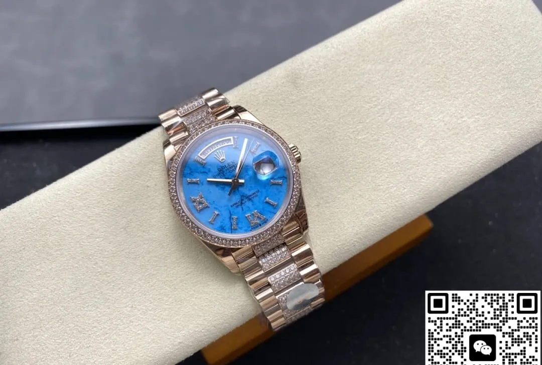 8+ Factory Rolex Day-Date m128345rbr-0065 1:1 Best Edition Replica Watch