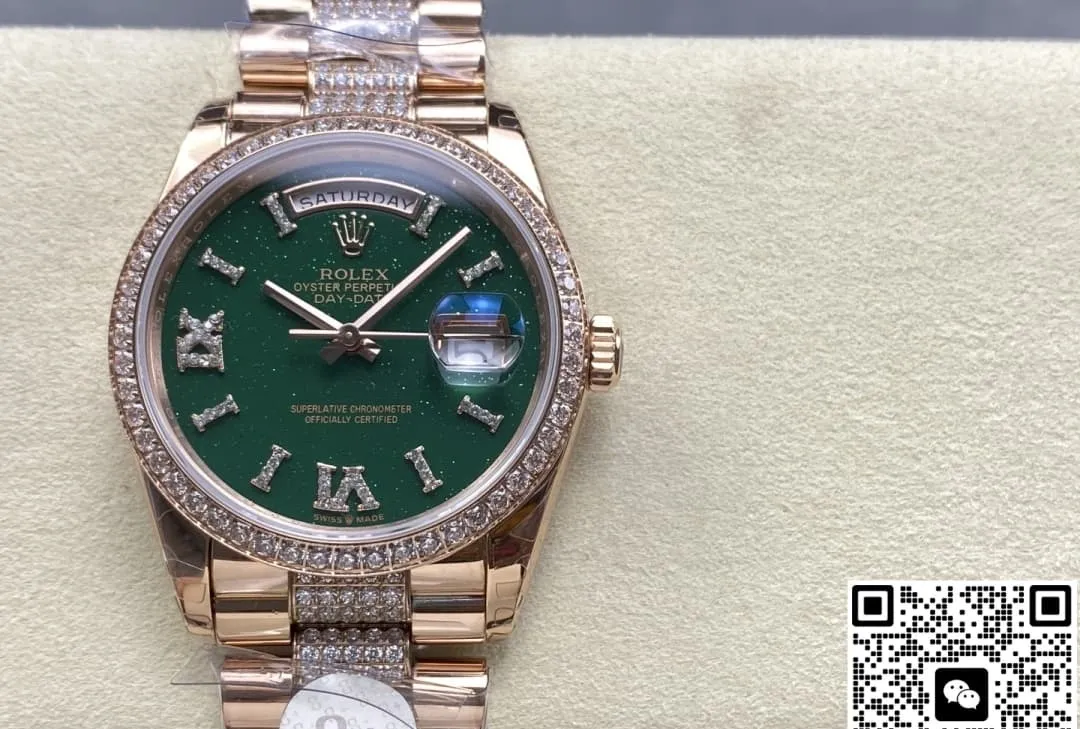 8+ Factory Rolex Day-Date m128345rbr-0069 1:1 Best Edition Replica Watch