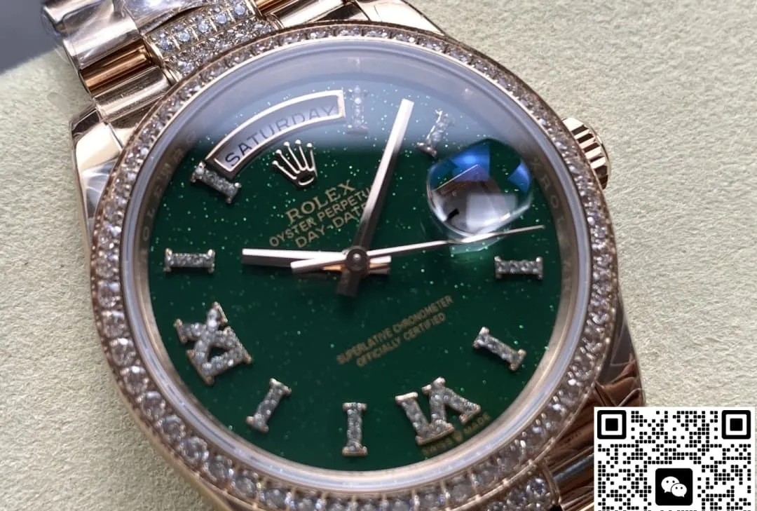 8+ Factory Rolex Day-Date m128345rbr-0069 1:1 Best Edition Replica Watch