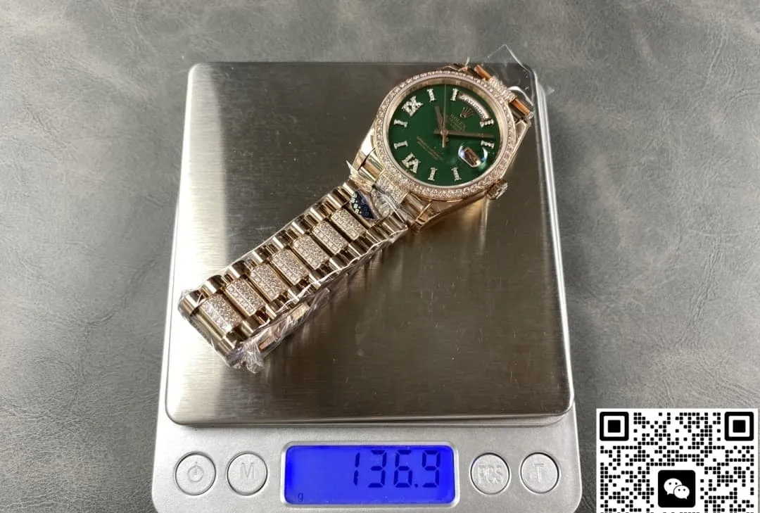8+ Factory Rolex Day-Date m128345rbr-0069 1:1 Best Edition Replica Watch
