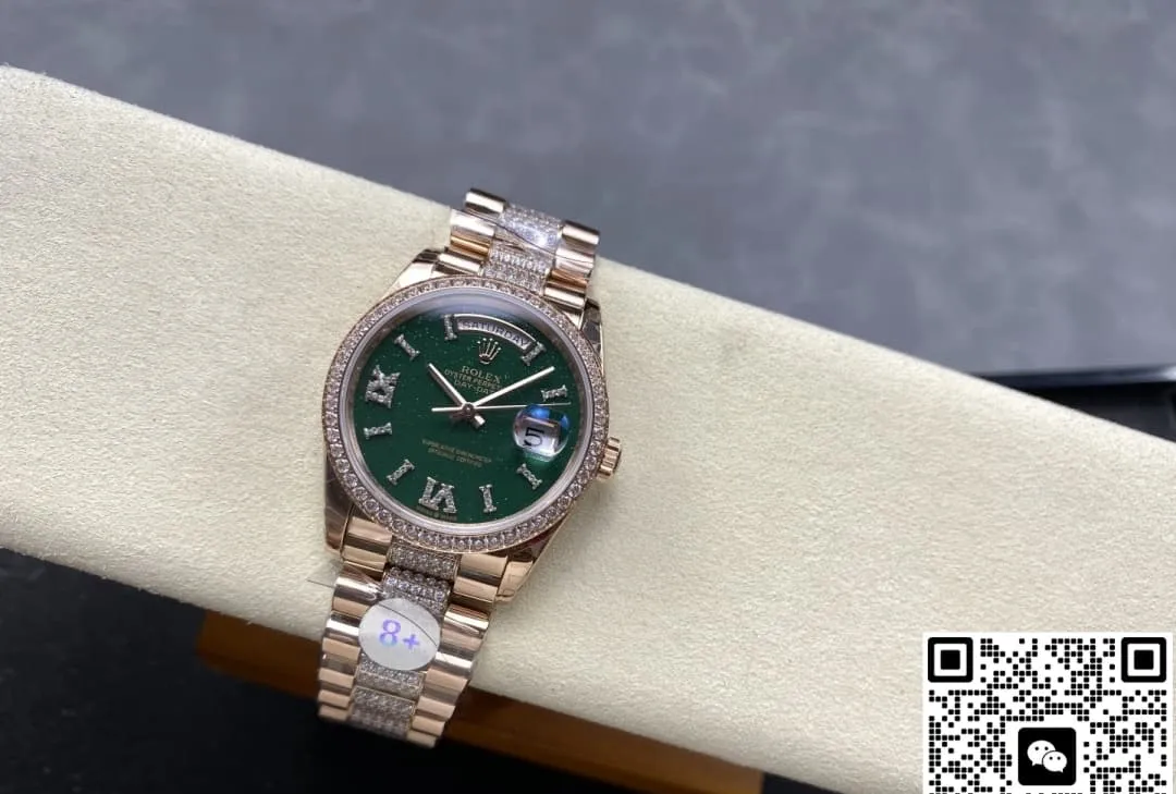 8+ Factory Rolex Day-Date m128345rbr-0069 1:1 Best Edition Replica Watch