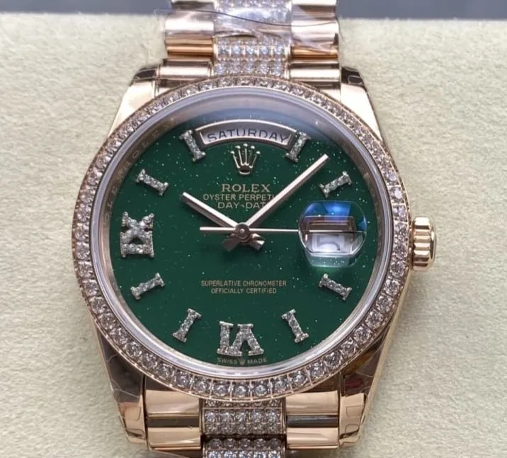 8+ Factory Rolex Day-Date m128345rbr-0069 1:1 Best Edition Replica Watch