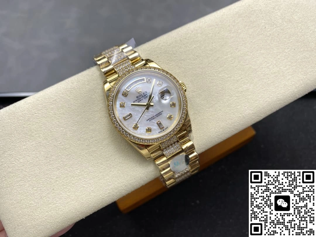 8+ Factory Rolex Day-Date m128348rbr-0019 1:1 Best Edition Replica Watch
