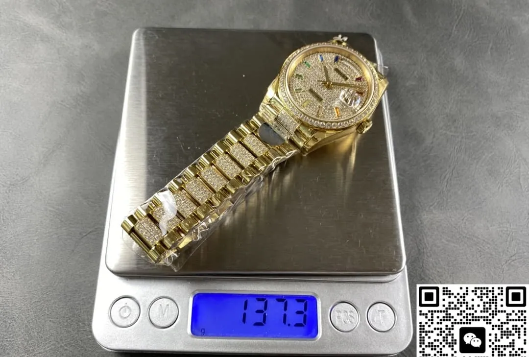 8+ Factory Rolex Day-Date m128348rbr-0031 1:1 Best Edition Replica Watch