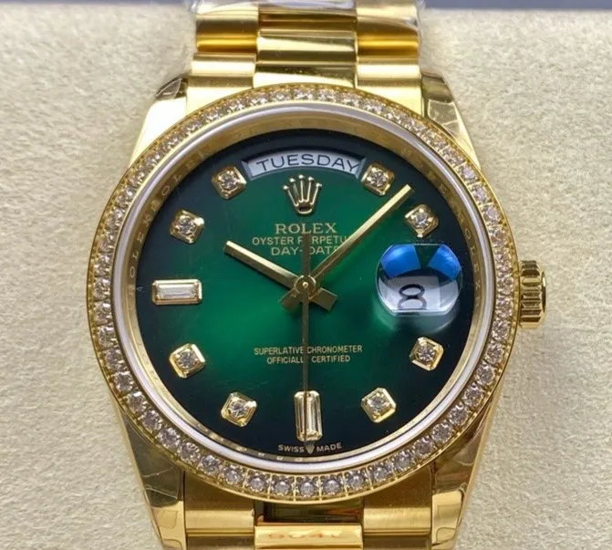 8+ Factory Rolex Day-Date m128348rbr-0035 1:1 Best Edition Replica Watch