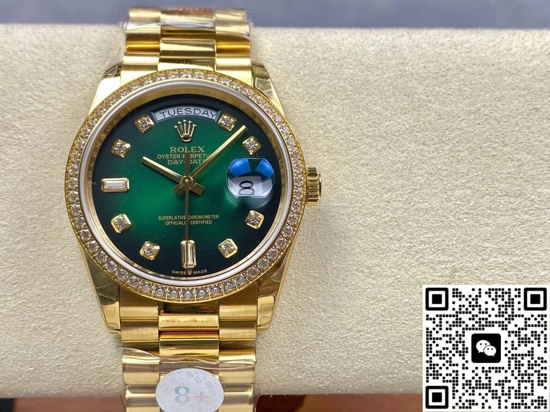 8+ Factory Rolex Day-Date m128348rbr-0035 1:1 Best Edition Replica Watch
