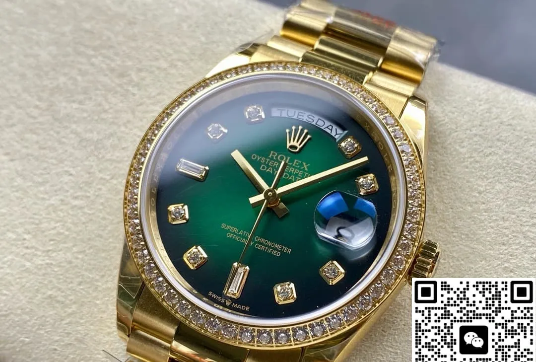 8+ Factory Rolex Day-Date m128348rbr-0035 1:1 Best Edition Replica Watch