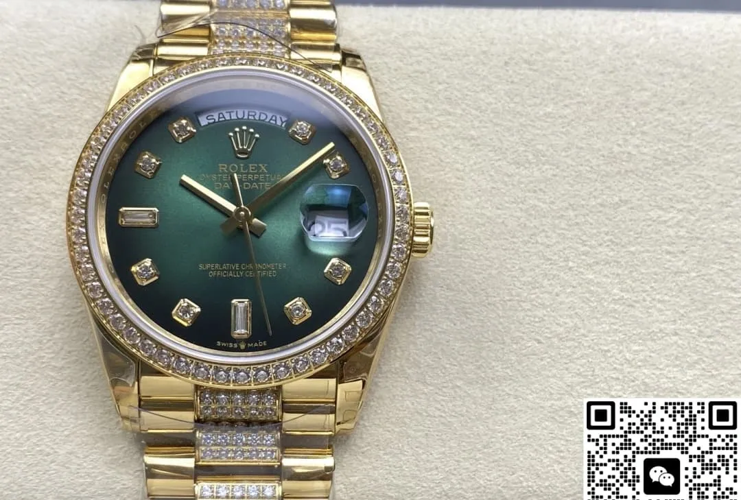 8+ Factory Rolex Day-Date m128348rbr-0036 1:1 Best Edition Replica Watch