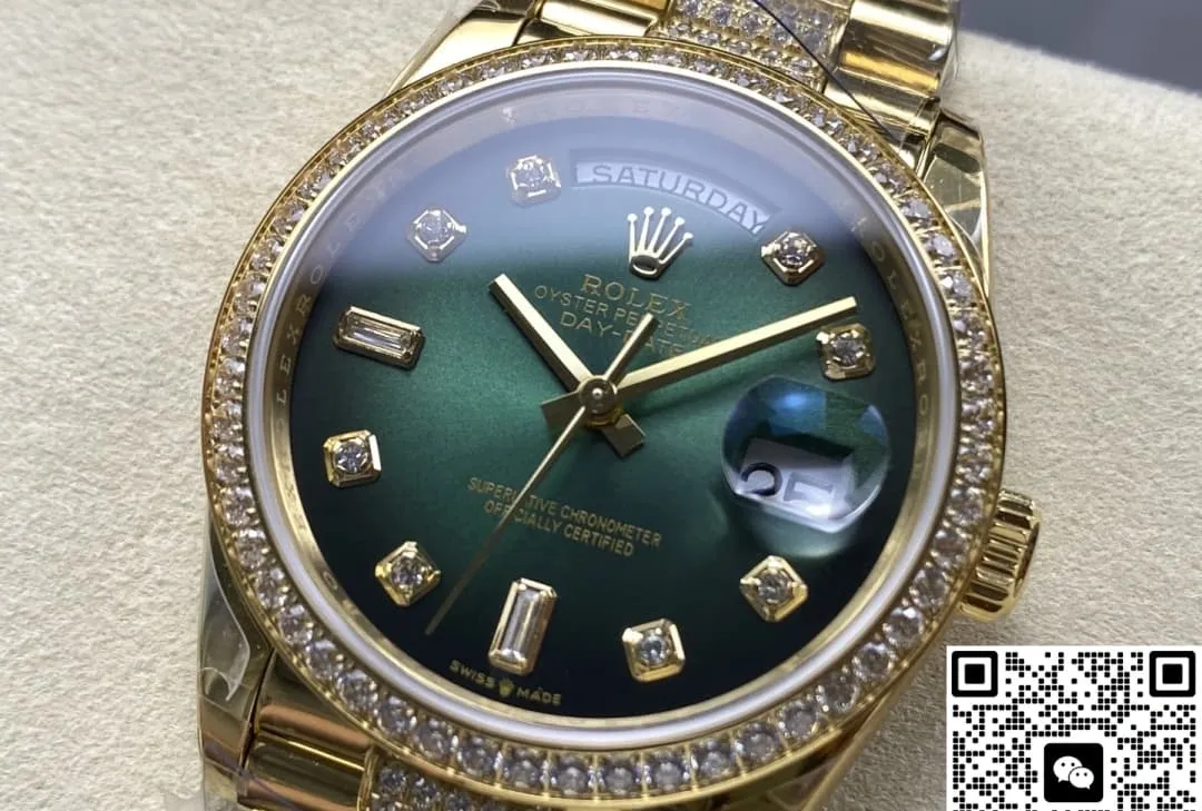 8+ Factory Rolex Day-Date m128348rbr-0036 1:1 Best Edition Replica Watch