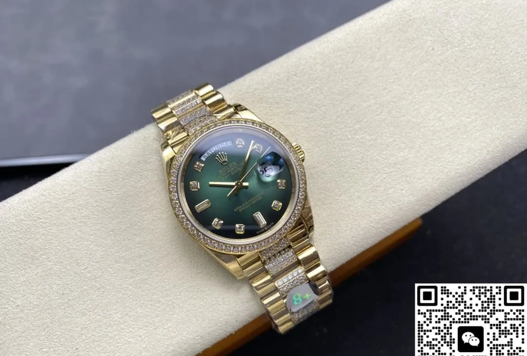 8+ Factory Rolex Day-Date m128348rbr-0036 1:1 Best Edition Replica Watch