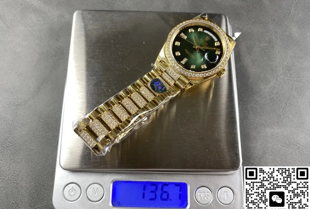 8+ Factory Rolex Day-Date m128348rbr-0036 1:1 Best Edition Replica Watch