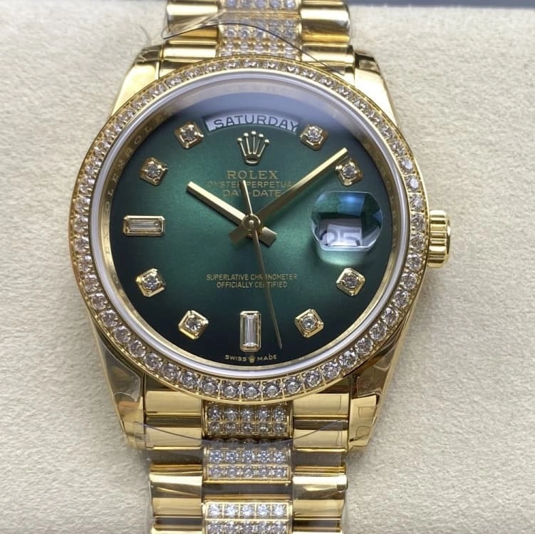 8+ Factory Rolex Day-Date m128348rbr-0036 1:1 Best Edition Replica Watch