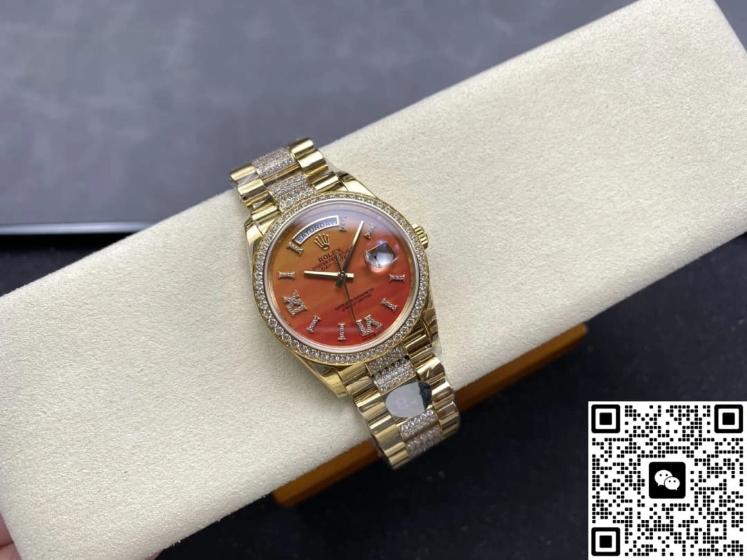 8+ Factory Rolex Day-Date m128348rbr-0050 1:1 Best Edition Replica Watch