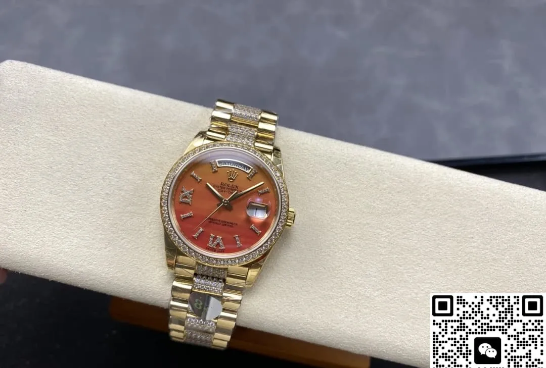 8+ Factory Rolex Day-Date m128348rbr-0050 1:1 Best Edition Replica Watch