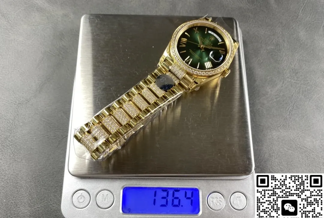 8+ Factory Rolex Day-Date m128348rbr-0069 1:1 Best Edition Replica Watch