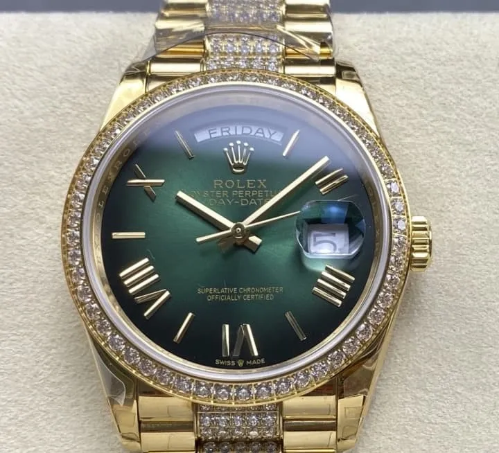 8+ Factory Rolex Day-Date m128348rbr-0069 1:1 Best Edition Replica Watch