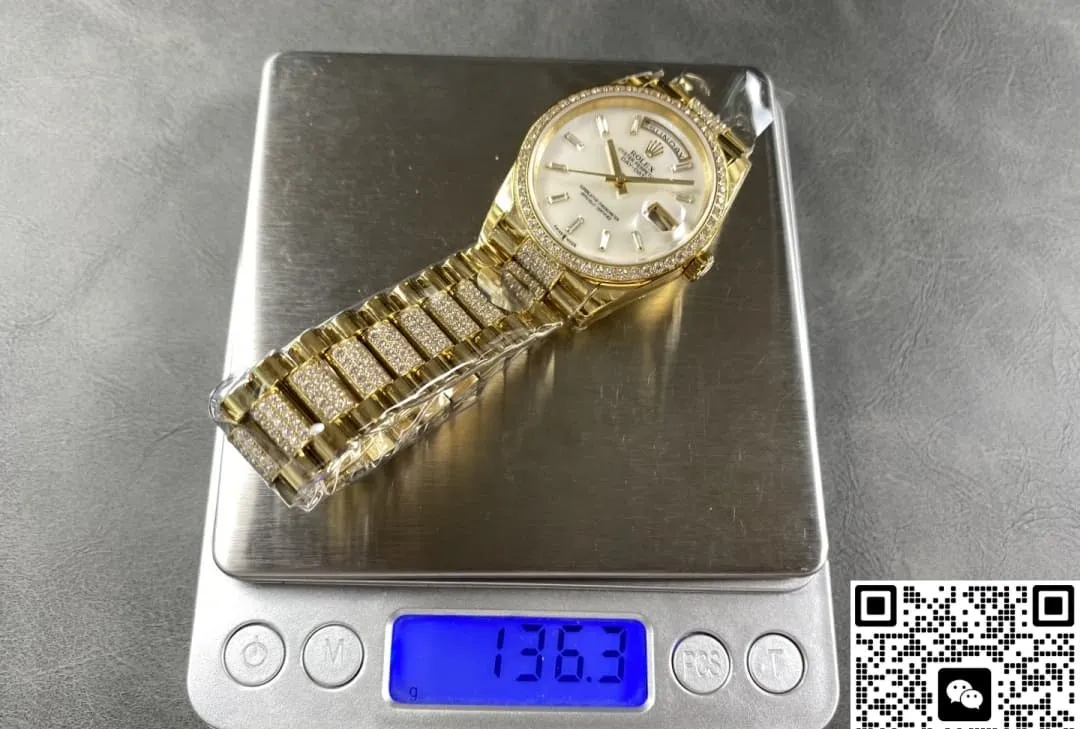 8+ Factory Rolex Day-Date m128348rbr-0071 1:1 Best Edition Replica Watch