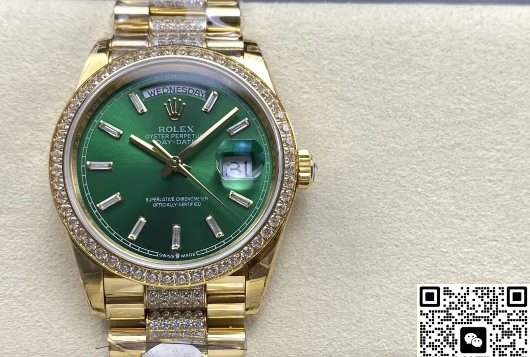 8+ Factory Rolex Day-Date m128348rbr-0079 1:1 Best Edition Replica Watch