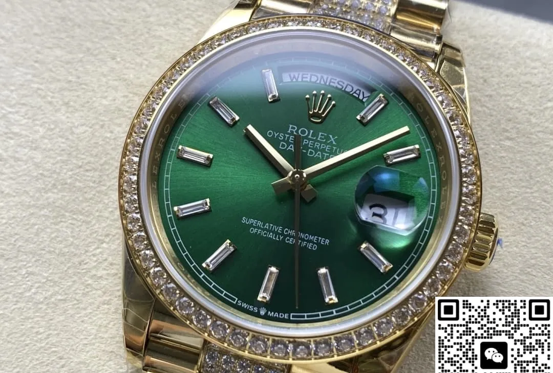 8+ Factory Rolex Day-Date m128348rbr-0079 1:1 Best Edition Replica Watch