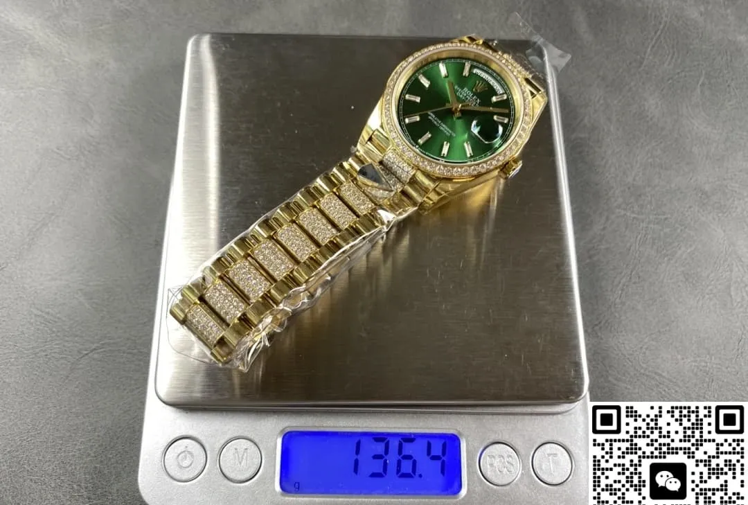 8+ Factory Rolex Day-Date m128348rbr-0079 1:1 Best Edition Replica Watch