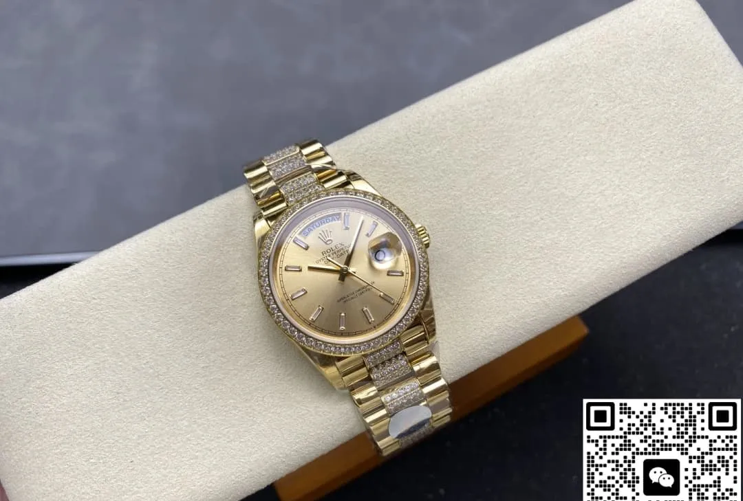 8+ Factory Rolex Day-Date m128348rbr-0081 1:1 Best Edition Replica Watch
