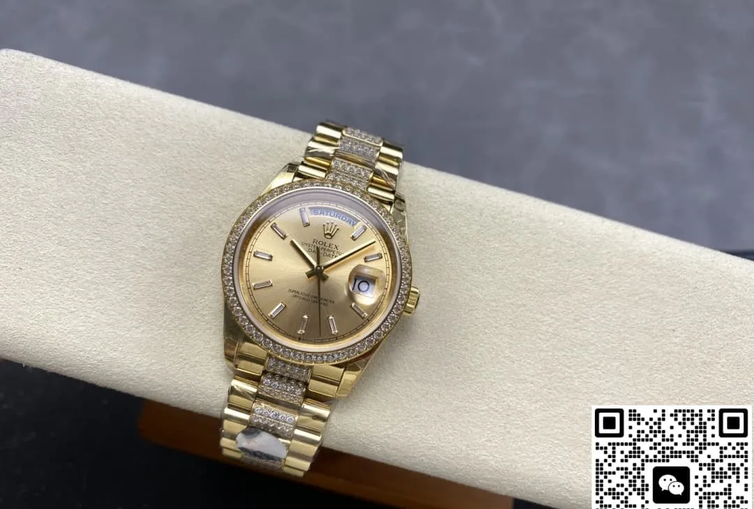 8+ Factory Rolex Day-Date m128348rbr-0081 1:1 Best Edition Replica Watch