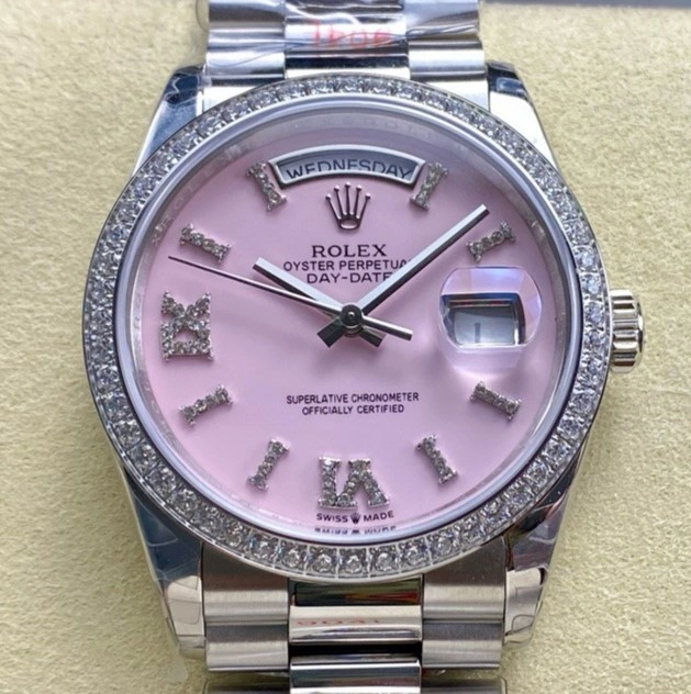 8+ Factory Rolex Day-Date m128349rbr-0008 1:1 Best Edition Replica Watch