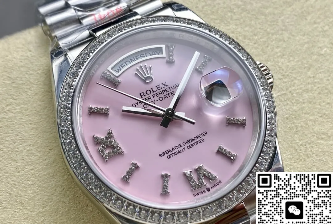 8+ Factory Rolex Day-Date m128349rbr-0008 1:1 Best Edition Replica Watch
