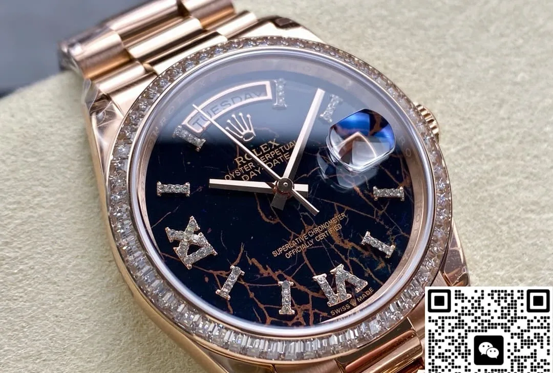 8+ Factory Rolex Day-Date m128395tbr-0010 1:1 Best Edition Replica Watch