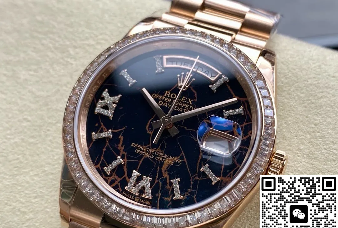 8+ Factory Rolex Day-Date m128395tbr-0010 1:1 Best Edition Replica Watch