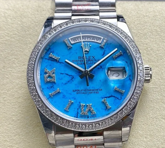 8+ Factory Rolex Day-Date m128396tbr-0016 1:1 Best Edition Replica Watch