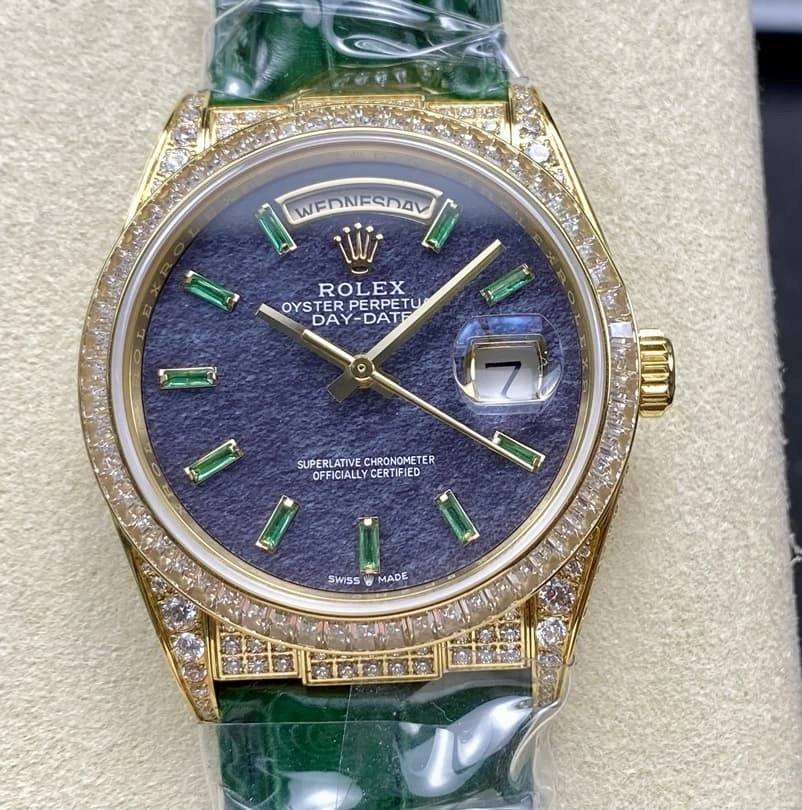8+ Factory Rolex Oyster Perpetual 128455TBR 1:1 Best Edition Replica Watch