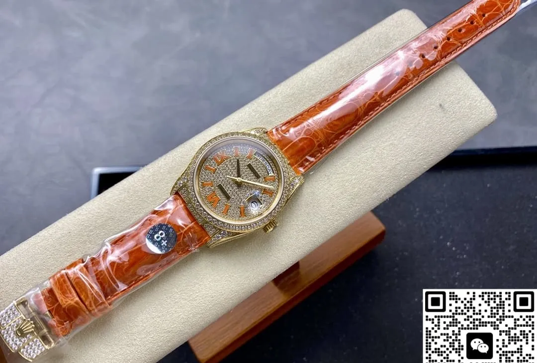 8+ Factory Rolex Oyster Perpetual M128158RBR-0002 1:1 Best Edition Replica Watch