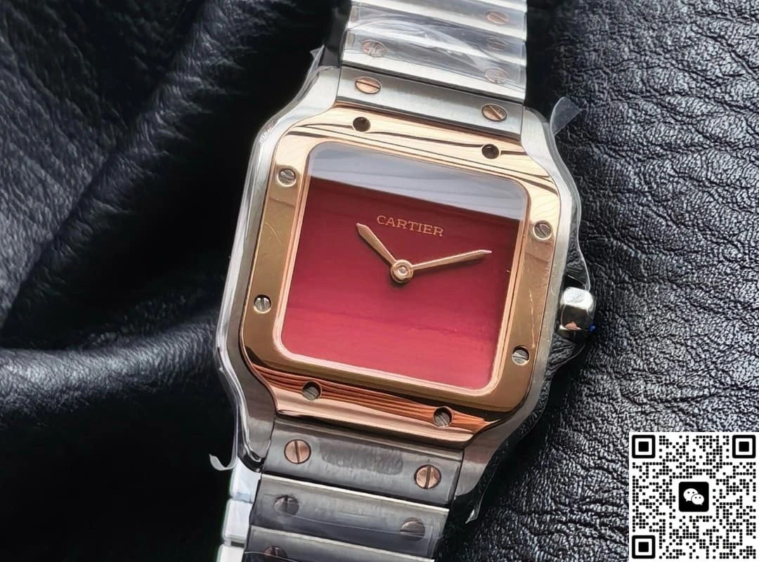 8848 Factory Cartier Santos Stainless Steel 1:1 Best Edition Replica Watch