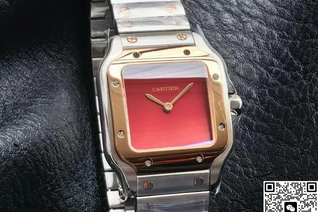 8848 Factory Cartier Santos Stainless Steel 1:1 Best Edition Replica Watch